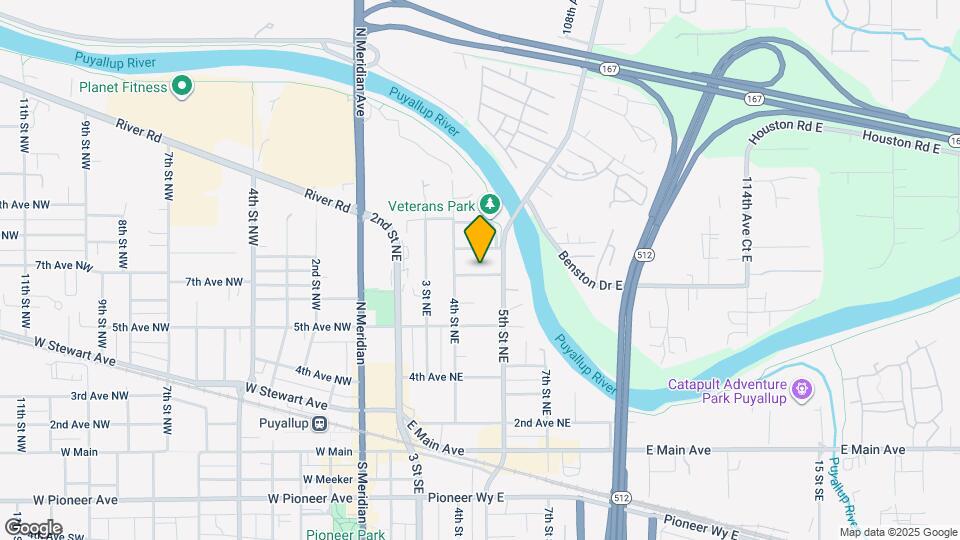 419 7th Ave NE Map and Location Details