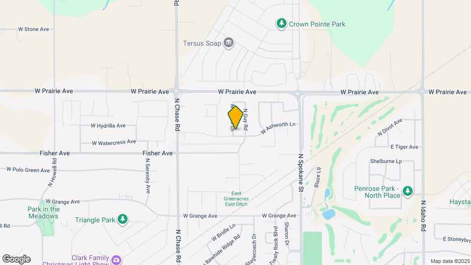 545 W Ashworth Ln Map and Location Details