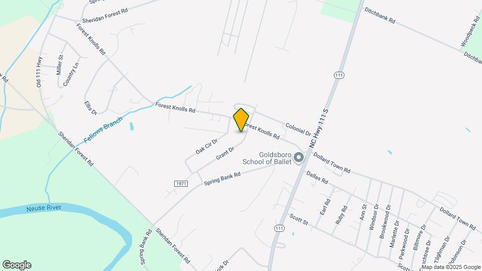 124 Grant Dr Map and Location Details