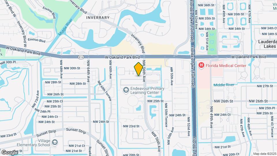 5631 NW 28th St Map and Location Details