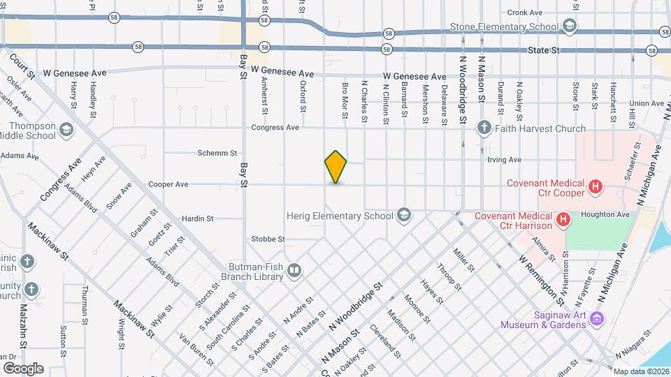 2209 Cooper Ave Mapa y Detalles de la Ubicación
