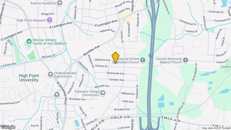 1211 Cedrow Dr Map and Location Details