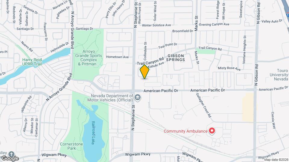 1362 Reef Point Ave Map and Location Details