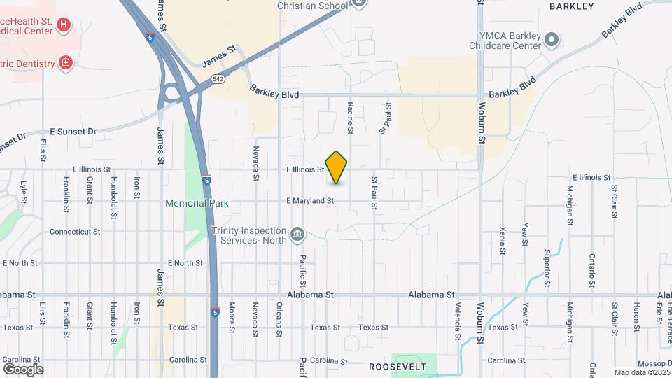 2814 Queen St Map and Location Details