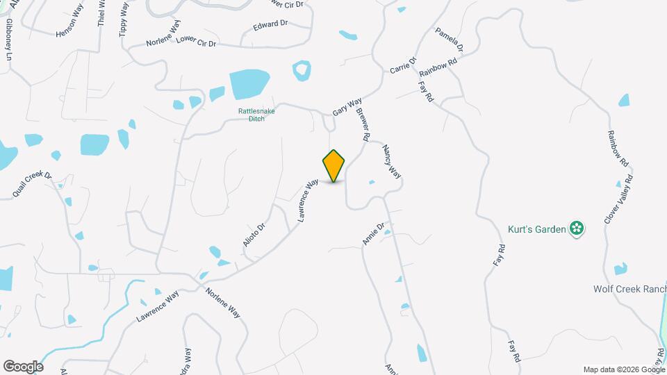 16737 Lawrence Way Map and Location Details