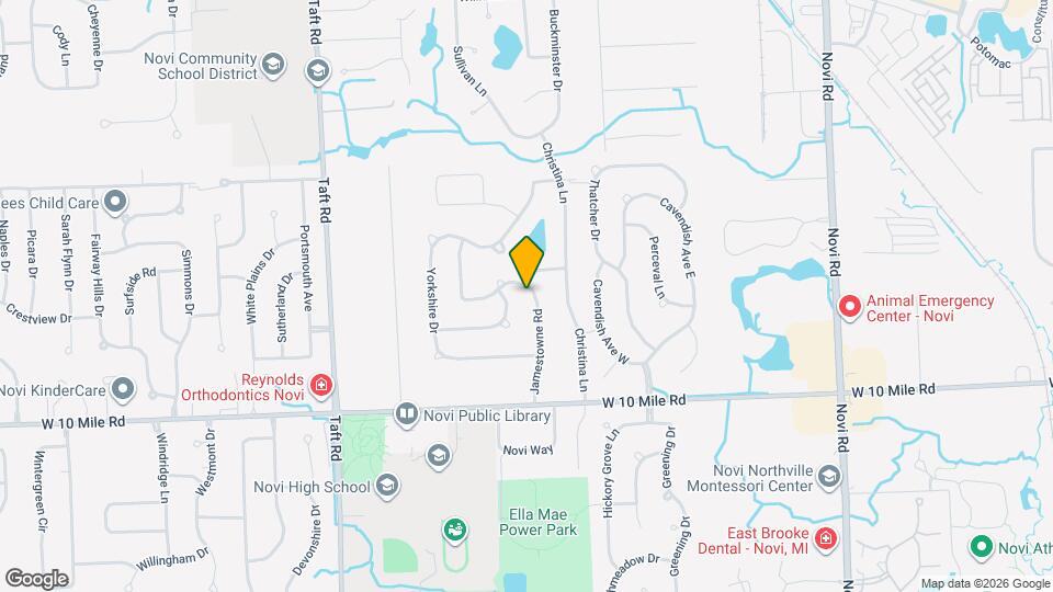 24525 Jamestowne Rd Mapa y Detalles de la Ubicación