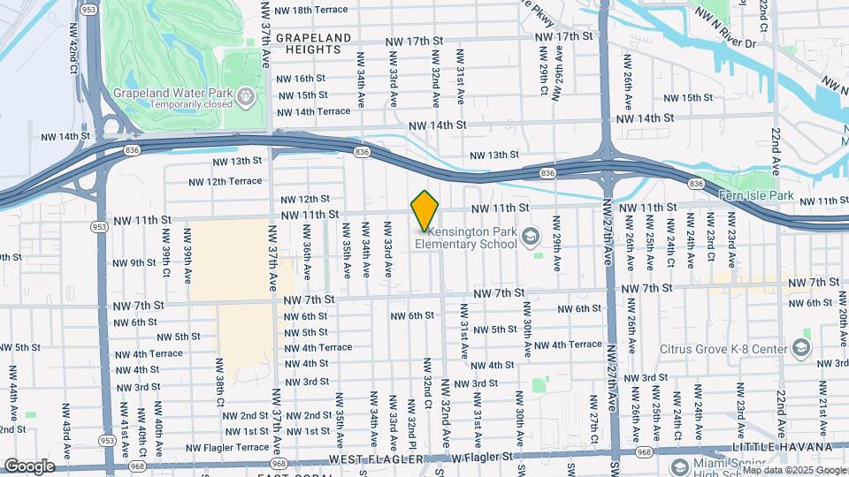 940 NW 32nd Ct Map and Location Details