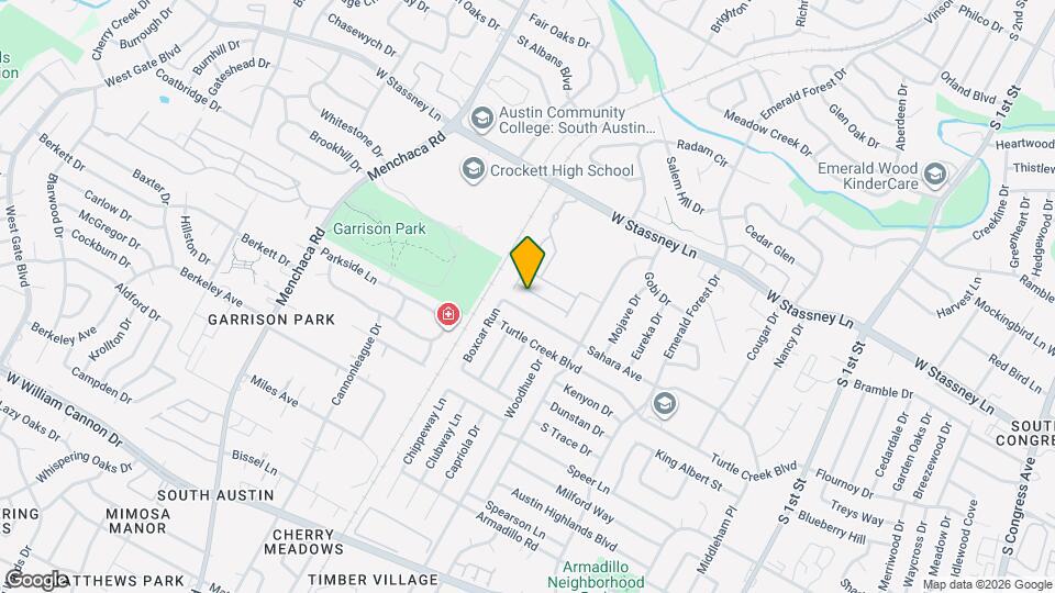 1507 Homespun Rd Map and Location Details