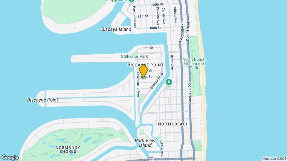 887 80th St Map and Location Details