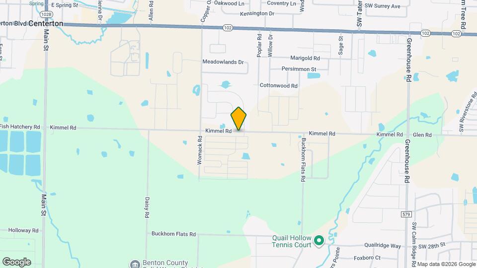 1020 Boardwalk Ave Map and Location Details