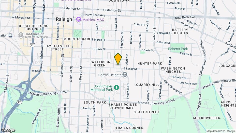 581 E Lenoir St Map and Location Details