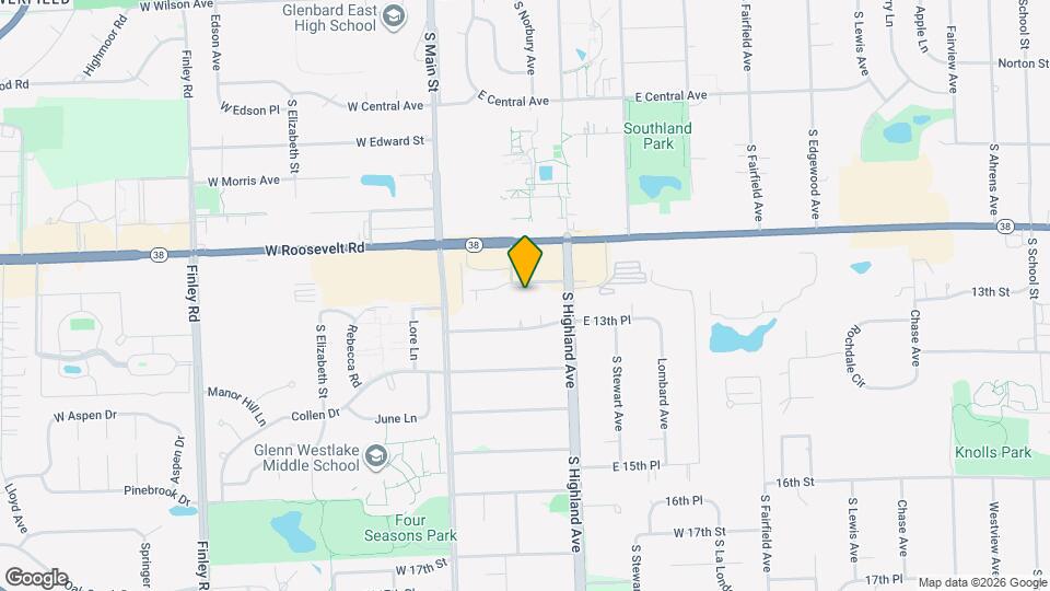 111 E 13th St Map and Location Details