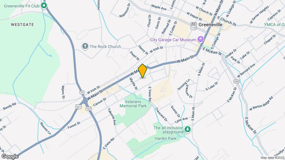 715 Carson St, Unit Carson St Map and Location Details