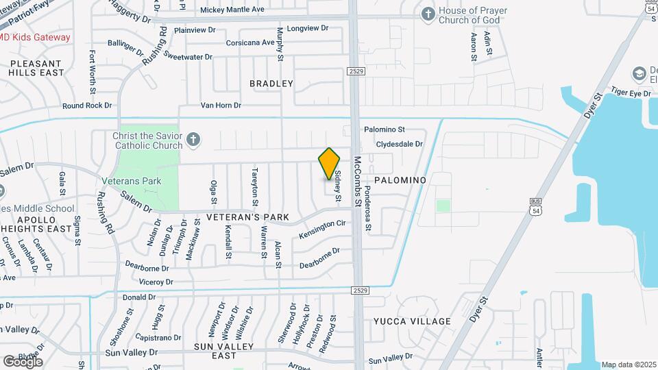 10528 Brisbane Way Map and Location Details