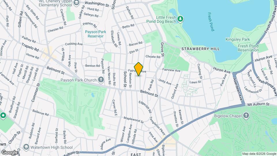 36 Springfield St Map and Location Details