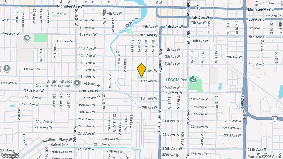 1612 15th Ave W Map and Location Details