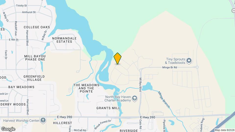 105 N Shoreview Dr. Map and Location Details