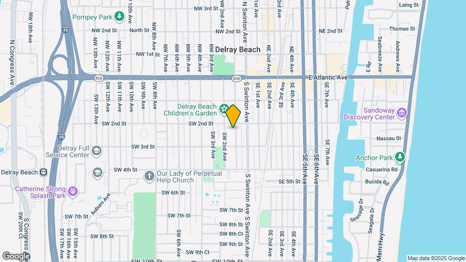 212 SW 1st Ave Map and Location Details