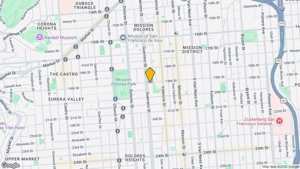 3579 19th St Map and Location Details
