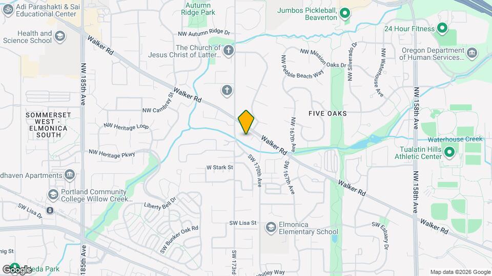 17178 NW Gables Creek Ln Map and Location Details