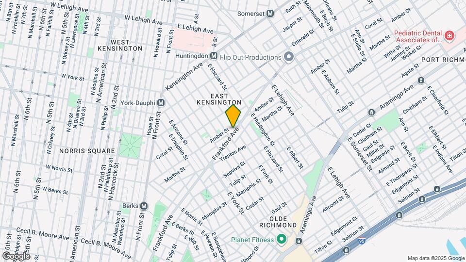 2514 Frankford Ave Map and Location Details
