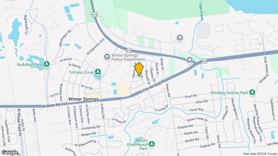 411 Edwin St Map and Location Details