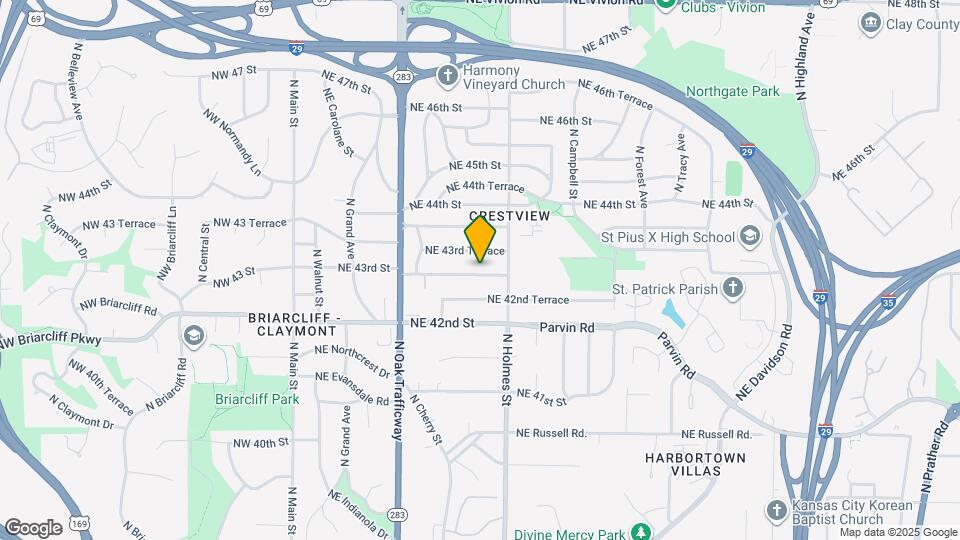 618 NE 43rd St Map and Location Details