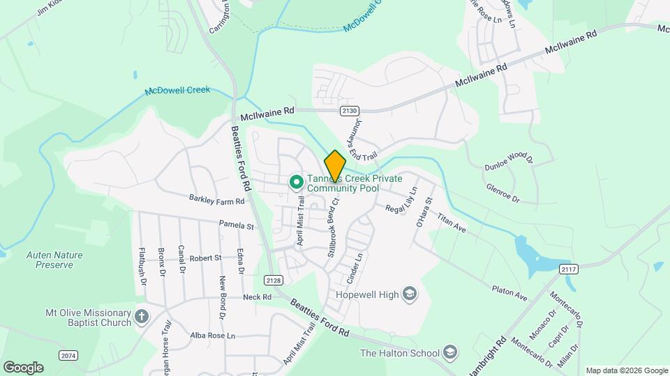 7022 Tanners Creek Dr Map and Location Details