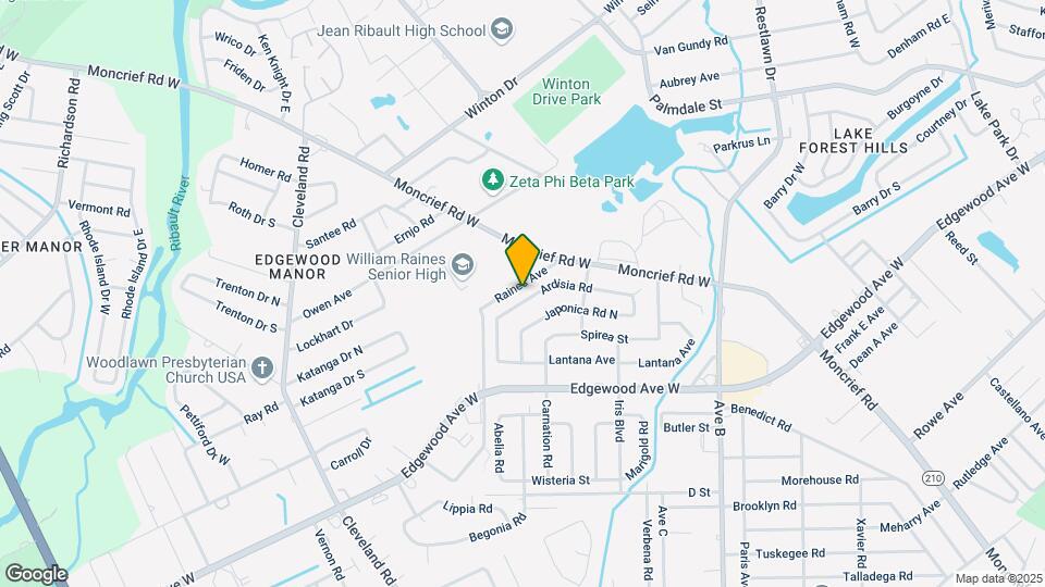 3603 Ardisia Rd Map and Location Details