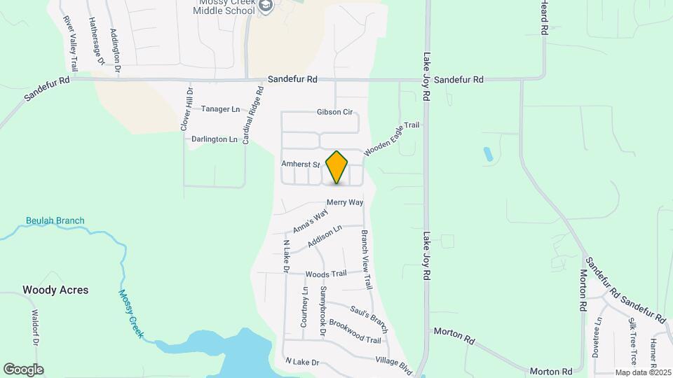 609 Wooden Eagle Trail Map and Location Details