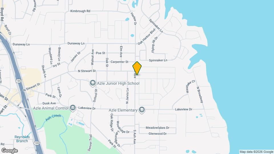 301 Post Oak St Map and Location Details