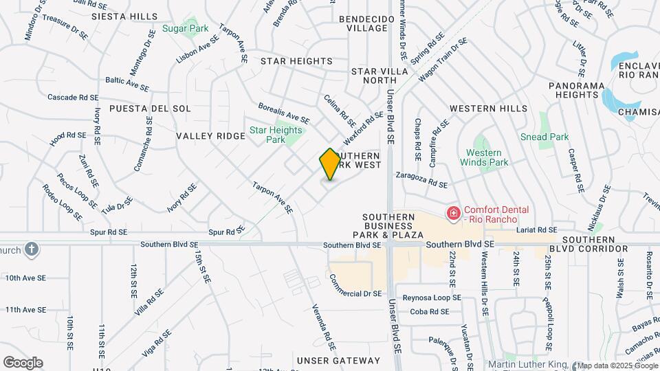 1801 Regency Park Rd SE Map and Location Details