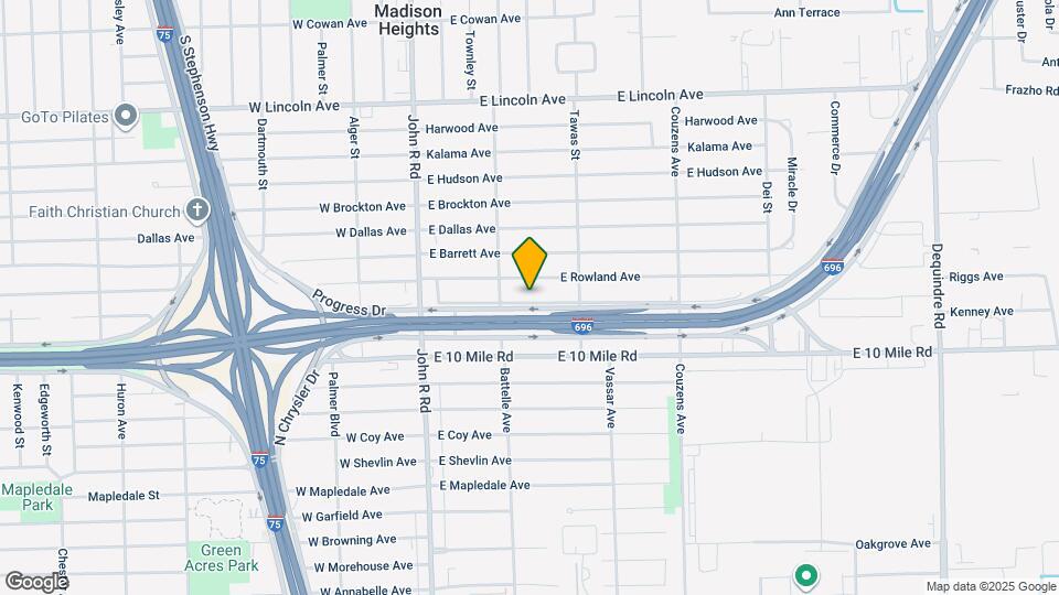 563 E Guthrie Ave Map and Location Details