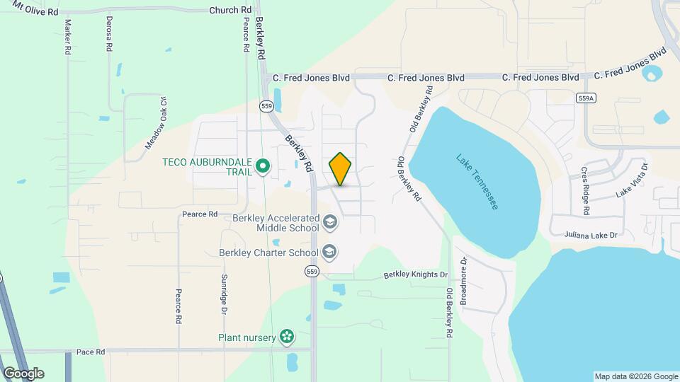 1124 Berkley Ridge Ln Map and Location Details