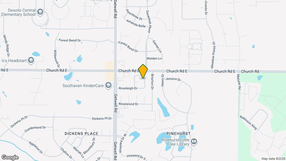 4919 Rosebrook Cir E Map and Location Details