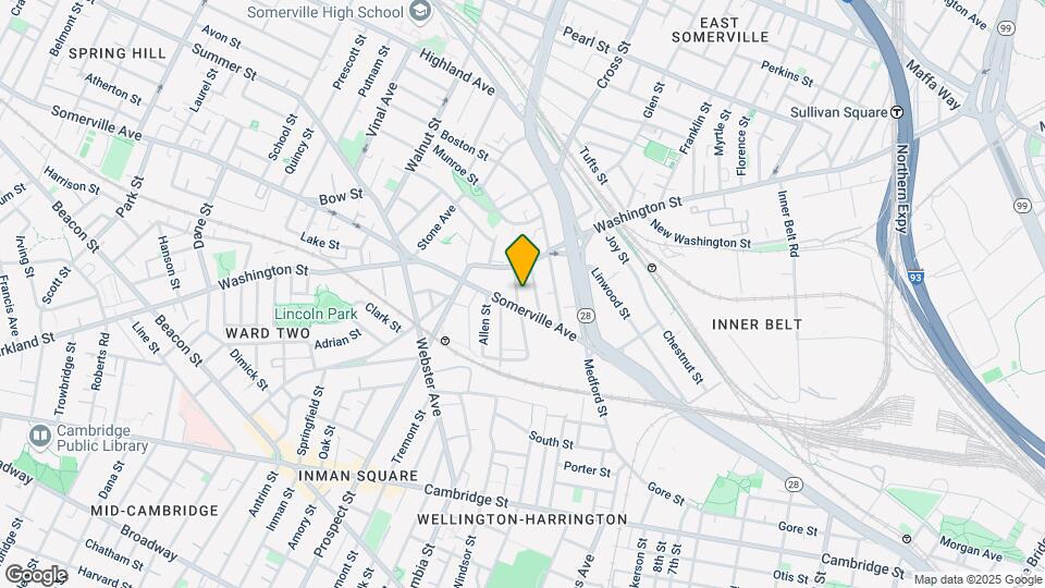 63 Merriam St Mapa y Detalles de la Ubicación