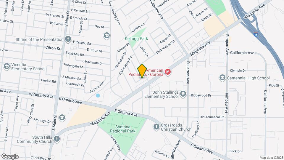 660 Quince St Map and Location Details