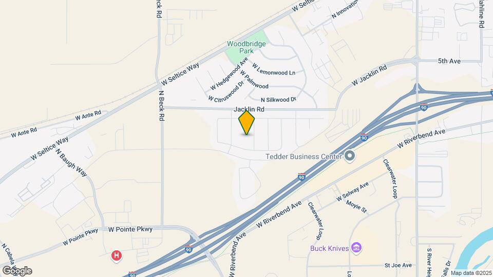 5091 W Mangowood Ct Map and Location Details