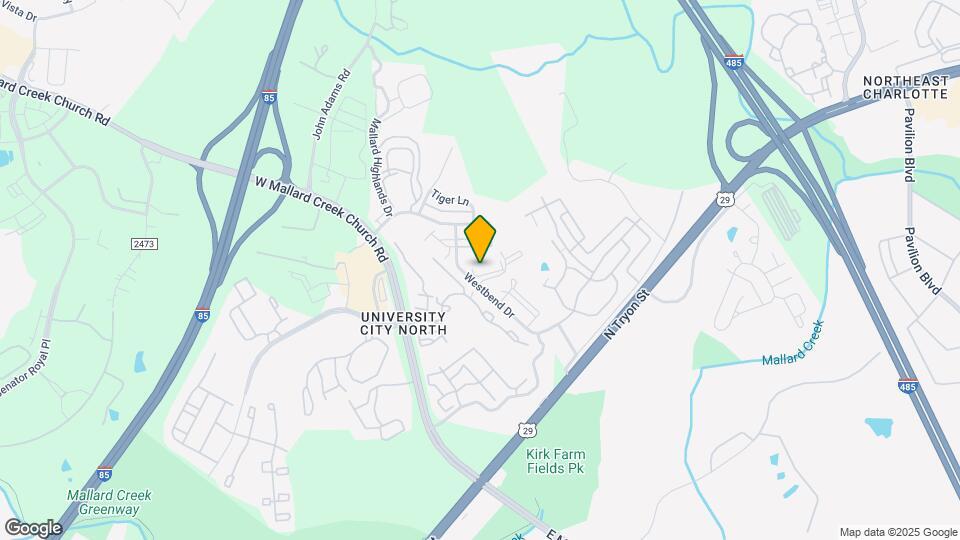 9809 Hyde Glen Ct Mapa y Detalles de la Ubicación