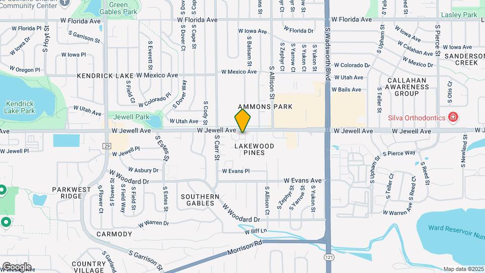 Lakewood Pines Townhomes Map and Location Details