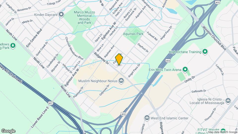 3554 Stonecutter Crescent Map and Location Details