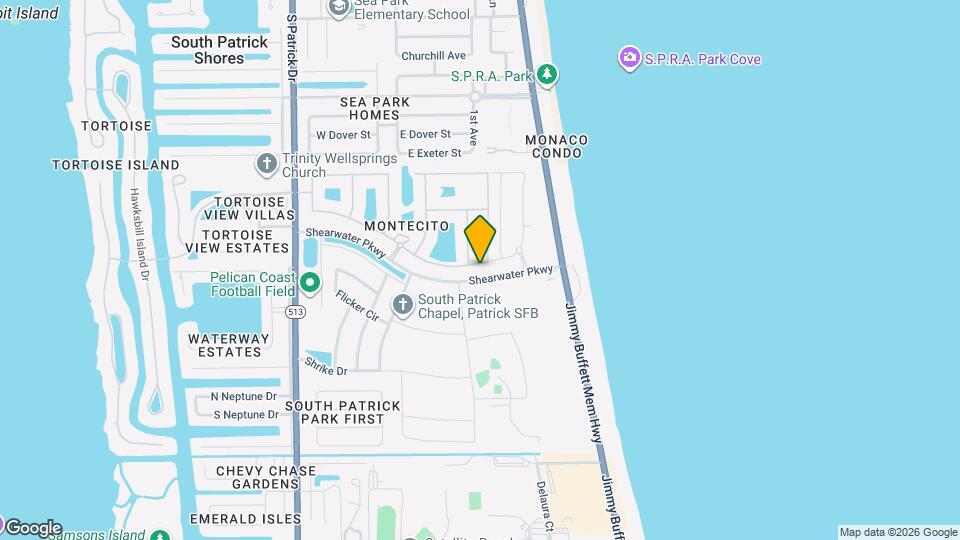 59 Montecito Dr Map and Location Details