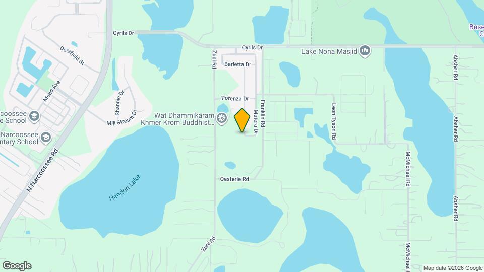 2779 Matera Dr Map and Location Details