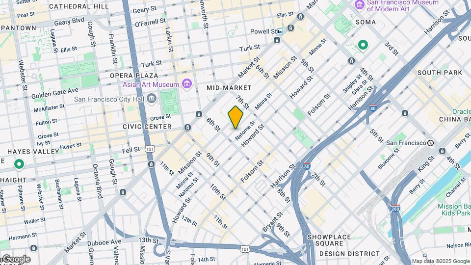 665-669A Minna St Mapa y Detalles de la Ubicación