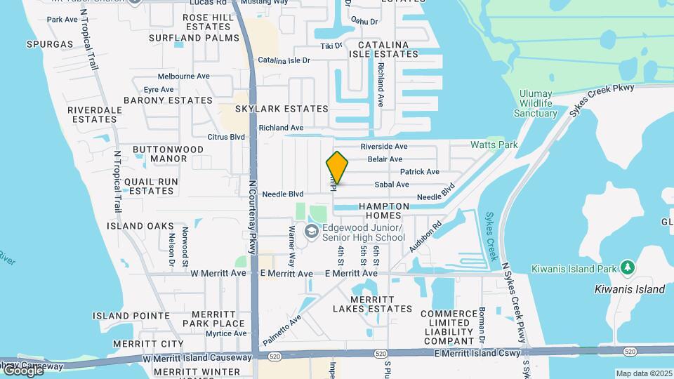245 Sabal Ave Map and Location Details