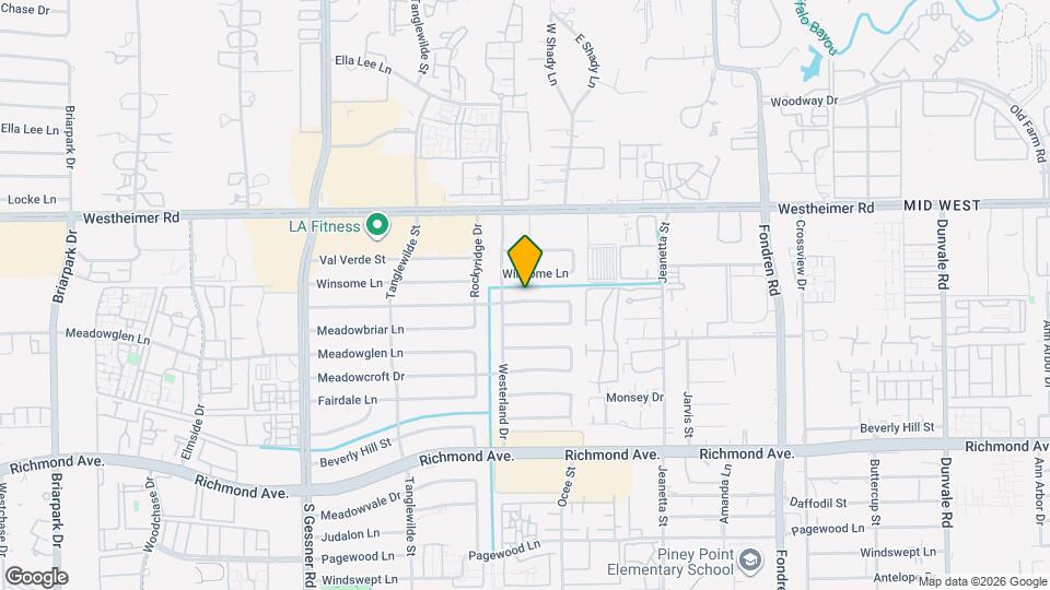 9410 Highmeadow Dr Map and Location Details