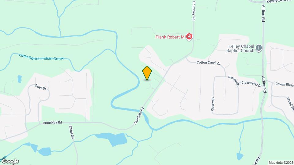 1291 Crumbley Rd Mapa y Detalles de la Ubicación