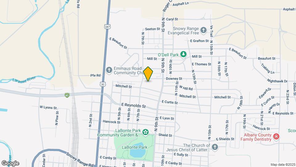 706 Downey St Map and Location Details
