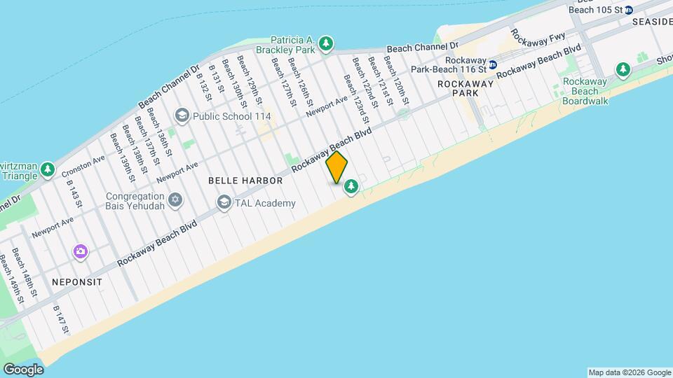 1-42 Beach 127th St Mapa y Detalles de la Ubicación