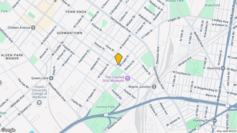 4901 Wayne Ave, Unit 1st floor Map and Location Details